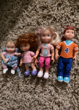 Vintage fisher price loving family toys*