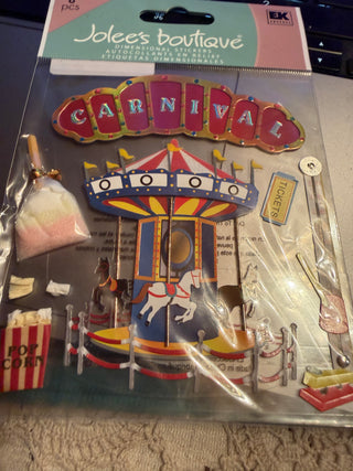 Jolee's Boutique Carnival 8 stickers