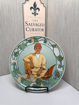 Vintage Villeroy & Boch UNICEF Egypt Collector Plate No. 11 Boxed