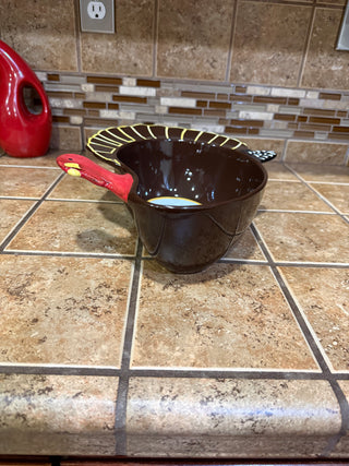 Vintage Turkey Casserole Dish with Recipe