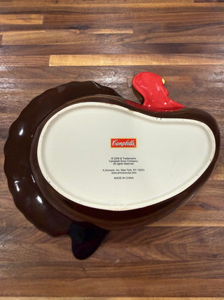Vintage Turkey Casserole Dish with Recipe