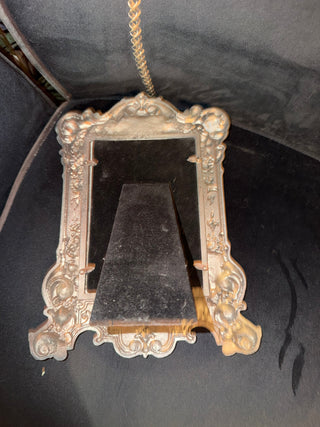 Antique Silver plated 5" X 7" photo frame VV