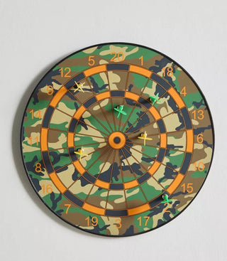 Camo Magnetic Dart Board Game VV