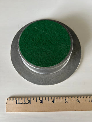 Vintage Wilton pewter wine coaster