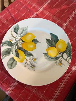 Retired Royal NorFolk 10 1/4" Lemon Dinner Plate