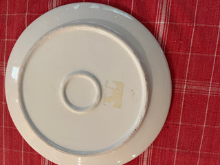 Iris Floral Ceramic Plate