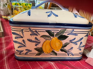 Stonelite Inspirado Covered Lemon Canister
