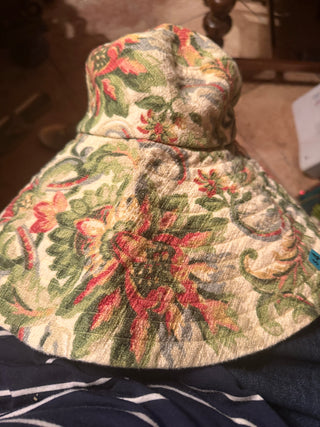 Flowered Hat, one size VV
