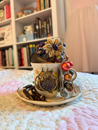 Mystery Jewelry Teacup Costume Vintage