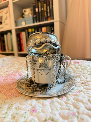 Mystery Jewelry Teacup Costume Vintage