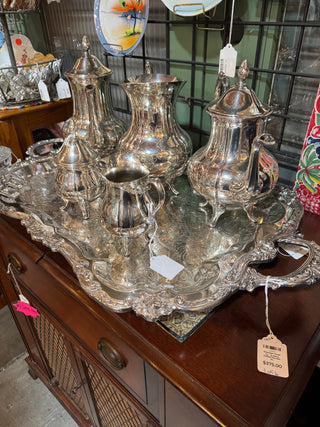 Sheridan Silver Co - 6-piece Coffee/Tea Set-KL RCD