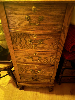 5 wooden drawer VV