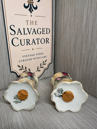 Antique Bavaria Porcelain Salt and Pepper Shakers R.C. Rosenthal Versailles, Circa 1891–1906