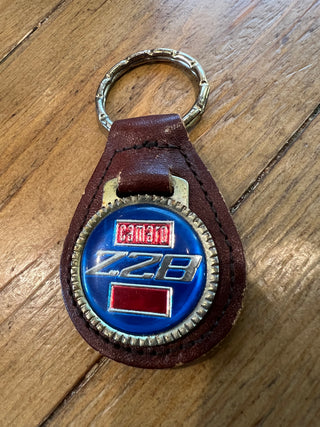 1970s Camaro Z28 Leather Key Ring