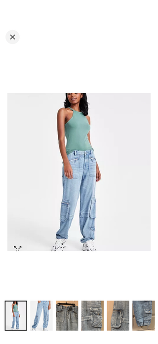 Lucky Brand Cargo Baggy Jeans