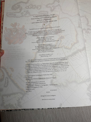 Cartographia: Mapping Civilizations Hardcover Coffee Table Book Vincent Virga
