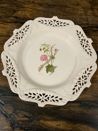 Leeds Classical Creamware Pottery Plate Made in England