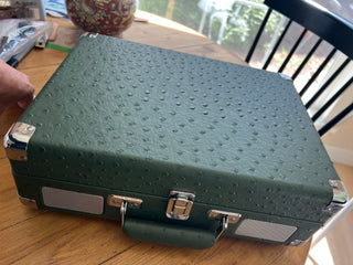 Crosley Ostrich Green Phonograph