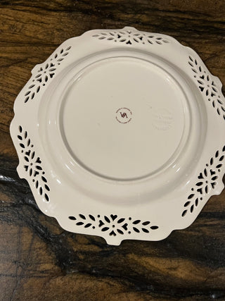 Leeds Classical Creamware Pottery Plate Made in England