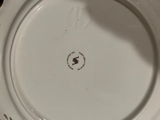 Leeds Classical Creamware Pottery Plate Made in England