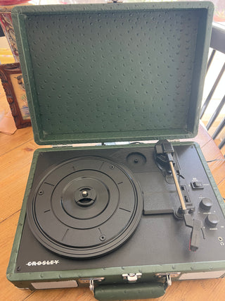 Crosley Ostrich Green Phonograph