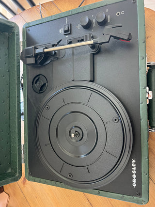 Crosley Ostrich Green Phonograph