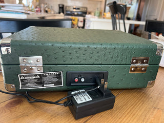 Crosley Ostrich Green Phonograph
