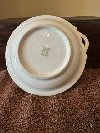Vtg Porcelain Handled Dish Hand-Painted Noritake - Rancho