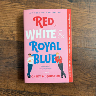Red White & Royal Blue Book