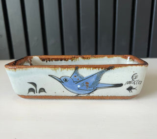 Vintage Mexican pottery dish