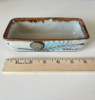 Vintage Mexican pottery dish