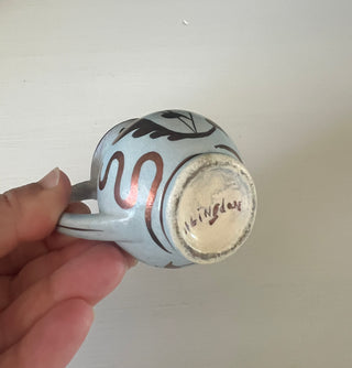 Mini lusterware pitcher