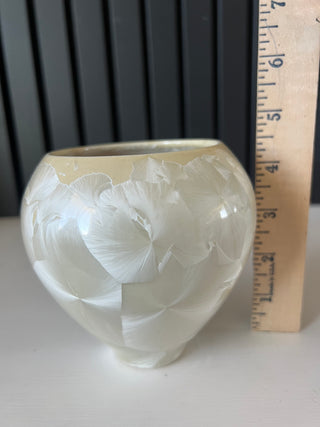 Vintage Crystalline glaze vase