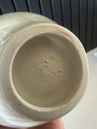 Vintage Crystalline glaze vase