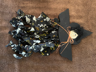 Witch Wood & Cloth Streamers Decor