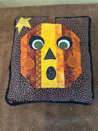 Handmade Pumpkin Accent Pillow