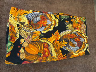 Handmade Fall Print Table Runner