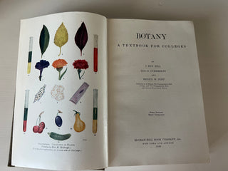 Antique Botany textbook