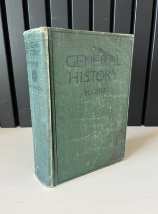 Antique General History textbook