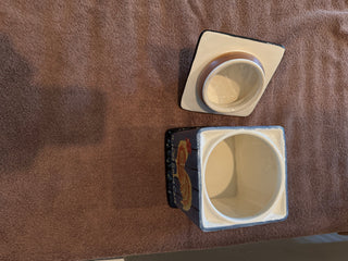 Pier 1 Rooster Ceramic Canister Set of 4
