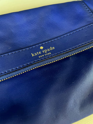 Blue Kate Spade blue crossbody purse
