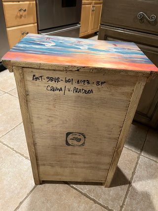 Seagull Custom Designed Solid Wood Table w/Drawer