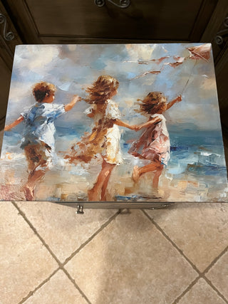 LightHouse and Kids On The Beach Custom Designed Table w/Door
