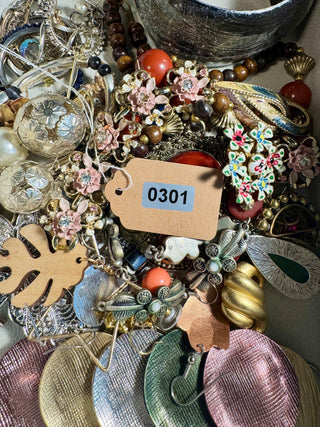 1 LB Broken Jewelry DIY Craft Lot