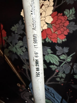 Vintage D.A.M quick spinning reel and a Tiger Combo fishing pole VV