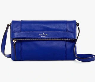 Blue Kate Spade blue crossbody purse