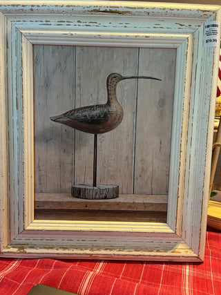 Art In Motion Curlew Framed Beach Print