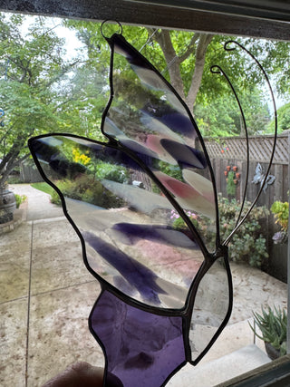 Leaded Stained Glass Art Butterfly