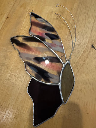 Leaded Stained Glass Art Butterfly