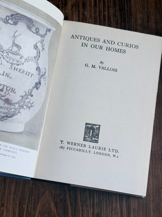 Antiques and Curios in Our Homes (vintage book)